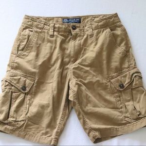 American Eagle Outfitters Tan Cargo Shorts